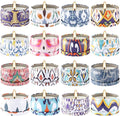 YOROXRG Scented Soy Wax Travel Tin Jar Candles by YOROXRG