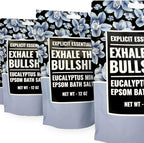 Explicit Essentials Eucalyptus Mint Epsom Bath Salts, Relaxing Aromatherapy - Image 6