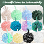 Amazerbst loofah, 6 Pack Shower loofah loofah Sponge, Bath Sponge Body Scrubber - Image 2
