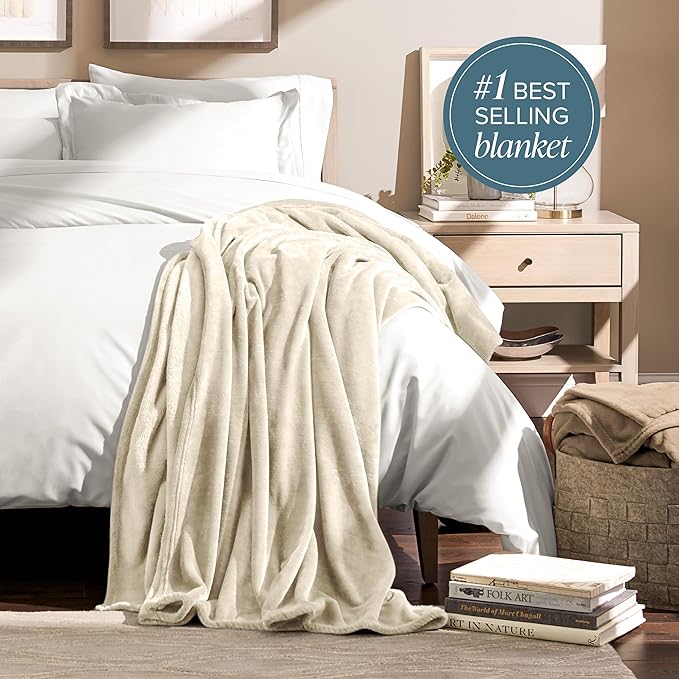 Bare Home Fleece Blanket - Image 3