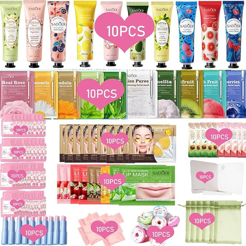 140 Pcs Spa Party Supplies Slumber Party Organza Bags Spa Party Favors Spa - Image 2