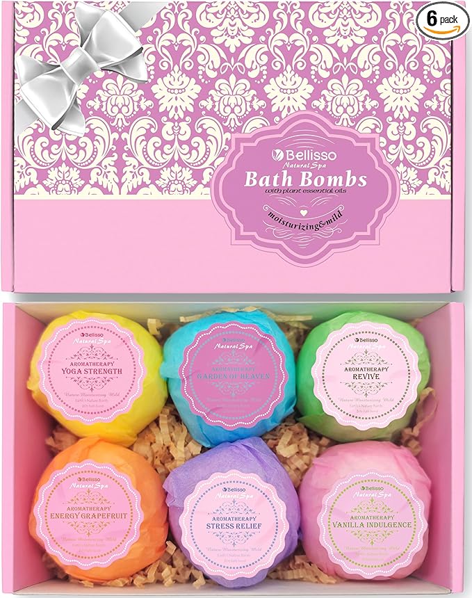 Bath Bombs Gift Set by Bellisso
