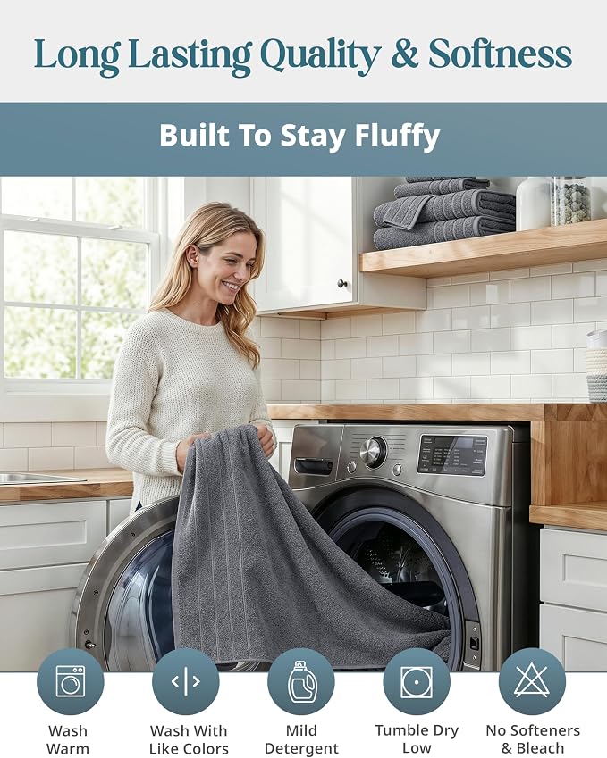 Casa Platino Premium Cotton Towels Set - Image 8