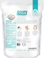 Epsoak Epsom Salt 19 lb. Magnesium Sulfate USP. Resealable Epsom Salt Bag - Image 5