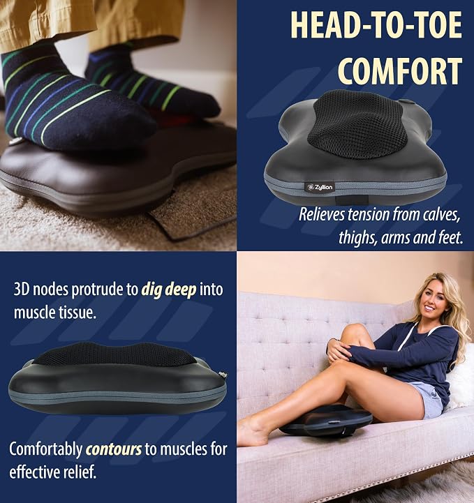 Zyllion Shiatsu Back and Neck Massager - Image 7