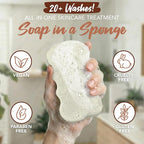 Spongeables Body Wash in a 20+ Wash Sponge, Coconut Colada - Image 3