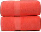 Fluffy Cotton Bath Towels Set650GSM, 2-Piece Set, Thickened and Enlarged by Weierduosi