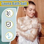 Xtinmee Disposable Body Wraps PE Sauna Bath Suit Plastic Body Sauna Wrap - Image 4