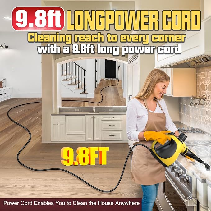 STEAMIFY Pressurized Handheld Steam Cleaner - Image 4