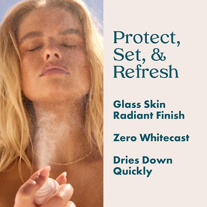 Kopari Sunglaze Sheer Setting Mist Sunscreen SPF 50, Weightless, Fast Drying - Image 3