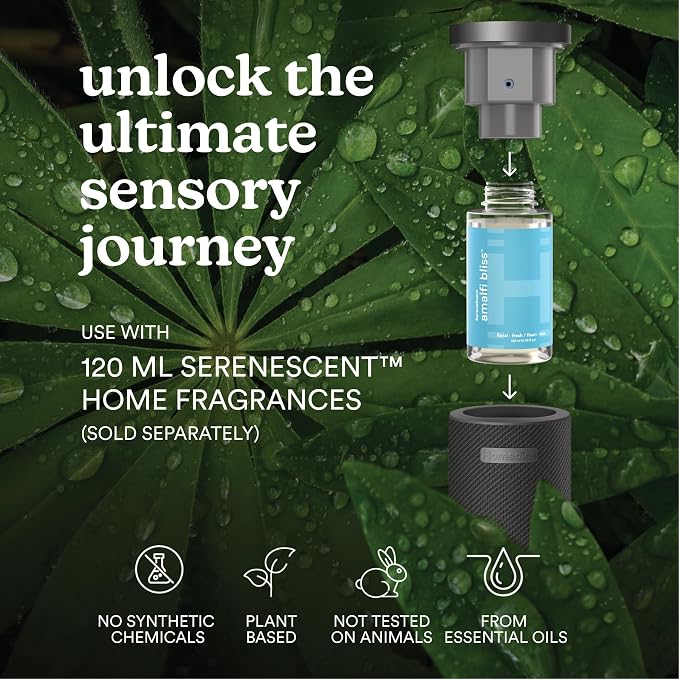 Homedics SereneScent Waterless Essential Oil Diffuser, Cordless Rechargeable - Image 4