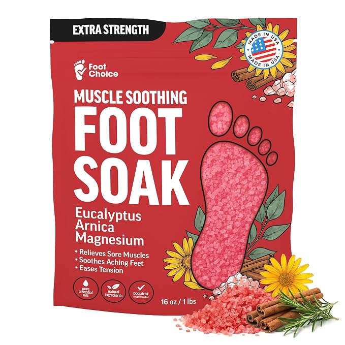 Muscle Soothing Foot Soak with Epsom Salt & Arnica by Unknown