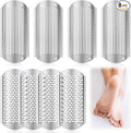 Moxweyeni 8 Pack Silver Foot File Callus Remover Replacement Blades Metal File by Moxweyeni