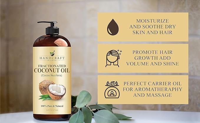 Handcraft Blends Fractionated Coconut Oil - Image 6