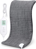 NOWWISH Heating Pad for Back Pain Relief & Period Cramps, 12x24 Inches Electric by NOWWISH