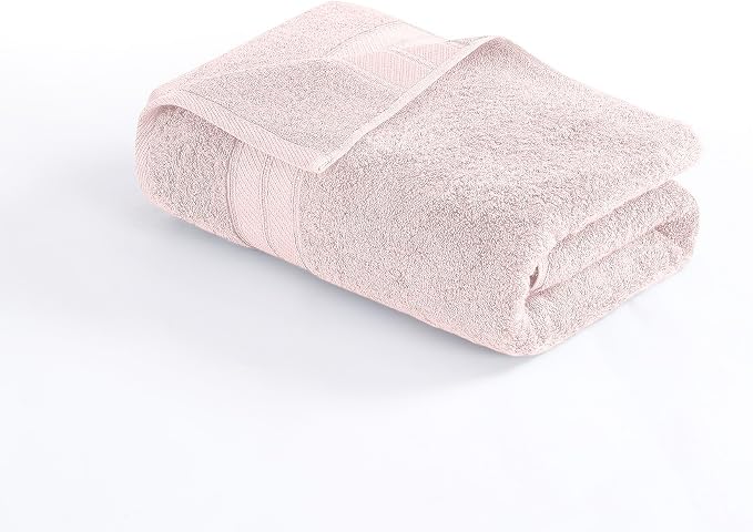 Modern Threads 4-Pack SpunLoft Bath Sheet Blush 35x66 - Image 5
