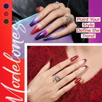 modelones Color Changing Gel Nail Polish Set, 6 Colors Temperature Changing - Image 3