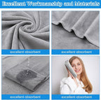 SmoothNovelty 16 Pack Microfiber Bath Towels Bulk 27'' x 60'' Oversized Beach - Image 3