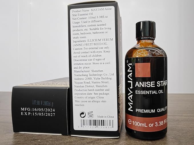 Anise Star Essential Oil, MAYJAM Pure Anise Star Oils - Image 9