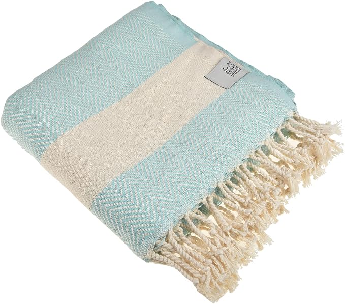 Personalized Embroidered Beach Towel | Throw Blanket, Easy Carry Sand Free - Image 3