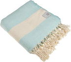 Personalized Embroidered Beach Towel | Throw Blanket, Easy Carry Sand Free - Image 3