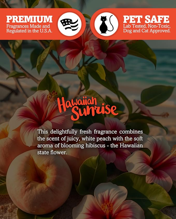 Shortie's Candle Company Hawaiian Sunrise Premium Tealight Candles - Image 5