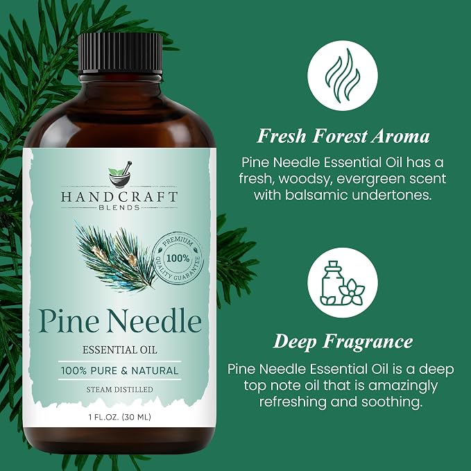 Handcraft Blends Pine Essential Oil – 1 Fl Oz – 100% Pure and Natural – Premium - Image 4