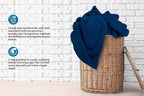 Medium Bath Towels Bulk Set of 12 – 100% Cotton Terry – 24" x 48" – Quick Dry - Image 5