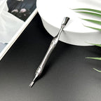 Stainless Steel 2-in-1 Cuticle Pusher - Image 7