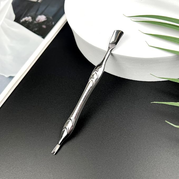 Stainless Steel 2-in-1 Cuticle Pusher - Image 7