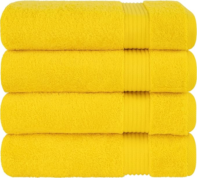 Cotton Paradise 4 Piece Turkish Bath Towels - Image 6