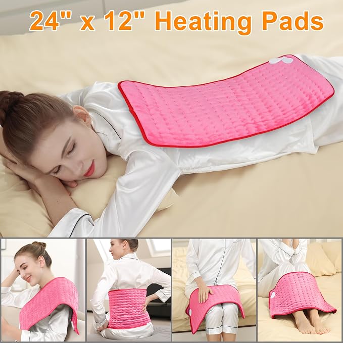 Deepsoon Heating Pad, Electric Heating Pads - Image 2