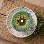 Aroma Naturals Holiday Juniper, Spruce and Basil Essential Oil Pillar Candle - Image 7