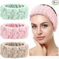 Chuangdi 3 Pieces Terry Cloth Elastic Headbands by Chuangdi