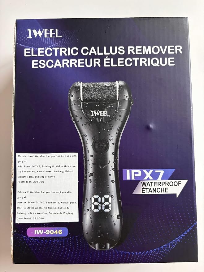 Electric Foot Callus Remover, Rechargeable Portable Electronic Foot File - Image 9