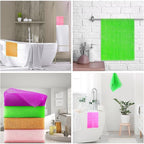 UJFQBH 4 Pieces African Net Sponge African Net Long Net Bath Sponge Exfoliating - Image 6