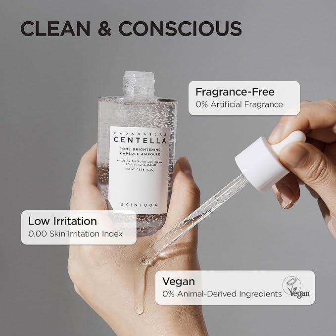 SKIN1004 Tone Balancing Capsule Ampoule, Niacinamide & Centella Serum - Image 6