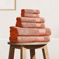 BIOWEAVES 100% Organic Cotton 700 GSM Plush 6-Piece Premium Towel Set GOTS by BIOWEAVES