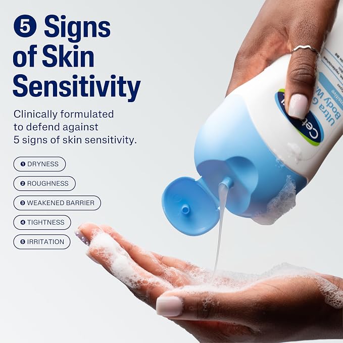 Cetaphil Ultra Gentle Body Wash, - Image 9