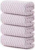 REDKISS 4 Pack Purple Microfiber Bath Towels by REDKISSOnline