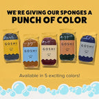 GOSHI Exfoliating Shower Sponge - Image 6