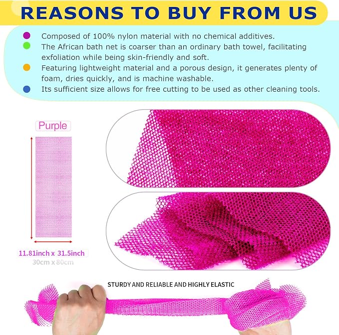 African Net Sponge Set - Image 2