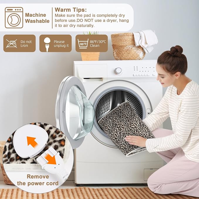 Deepsoon Heating Pad, Electric Heating Pads - Image 6