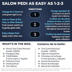 Electric Callus Remover: Own Harmony Professional Pedicure Tools Foot Care - Image 4