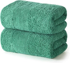 REDKISS Towels 2 Pack Luxury Extra Large Bath Towels Set 30 x 58 Inches – 100% by REDKISSOnline