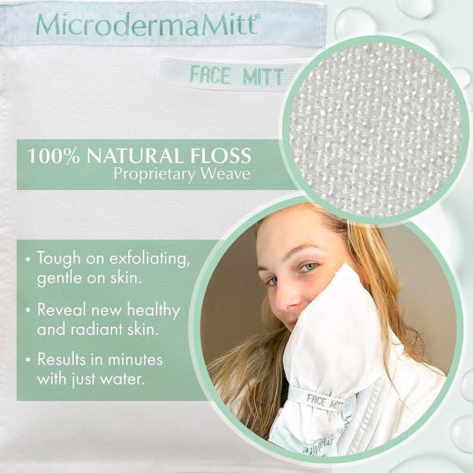 MicrodermaMitt Deep Exfoliating Mitt Scrub - Image 2
