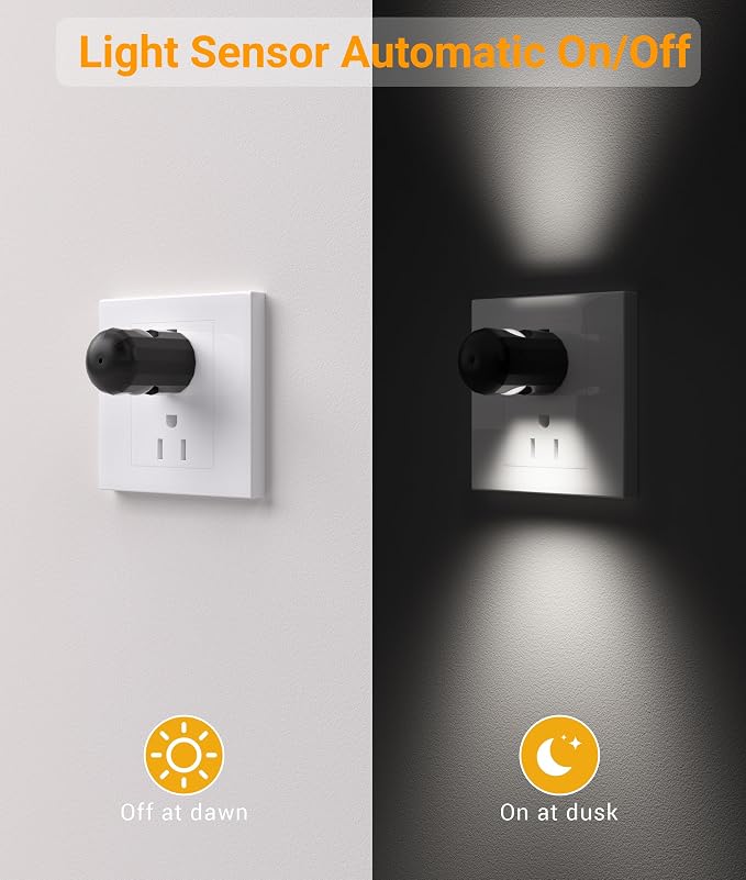 TSEXES 6 Pack LED Night Lights - Image 2