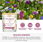 Pet House Candles, Plant-Based Long Lasting, Clean Burning Scented Pet Odor - Image 2