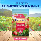 Dr Teal's Epsom Salt Magnesium Soak, Strawberry Serenade - Image 2