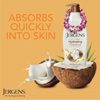 Jergens Hydrating Coconut Body Lotion, Hand and Body Moisturizer, Infused - Image 6